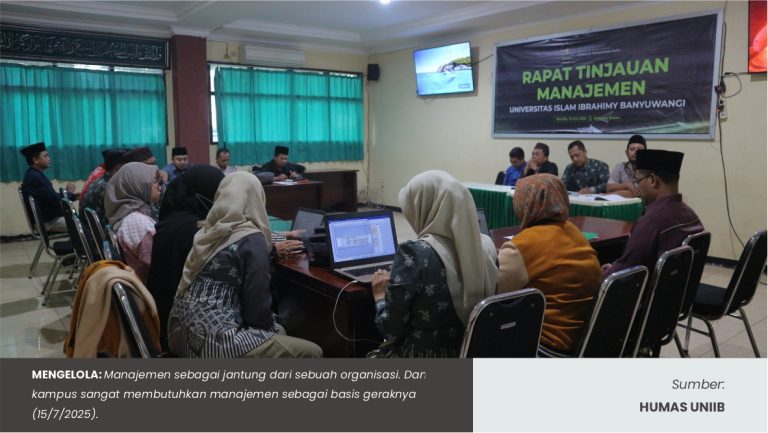 FOLLOW UP AMI, LPM UNIIB GELAR RTM